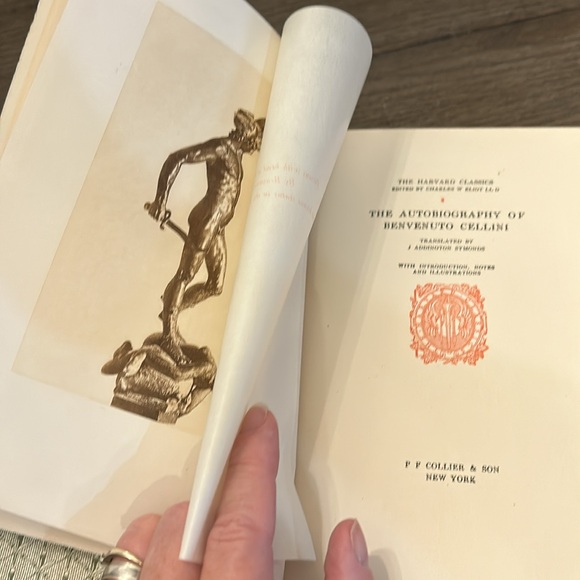 The Harvard classics alumni edition de luxe true first 1910 books 30 & 31 #521 - Picture 14 of 17